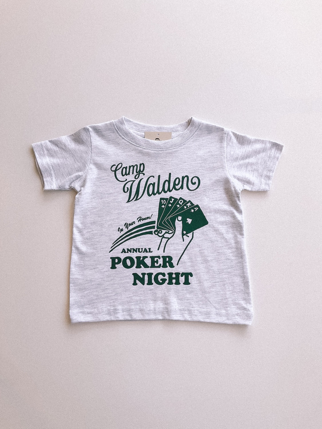 camp walden poker night tee