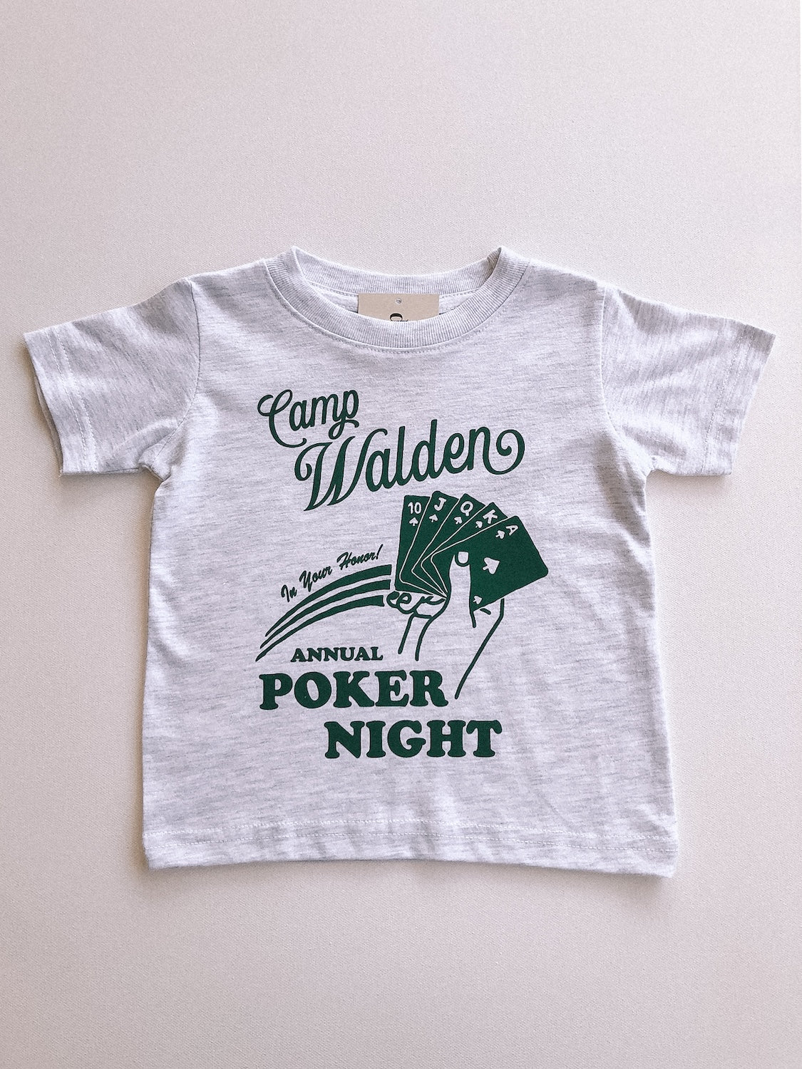 camp walden poker night tee