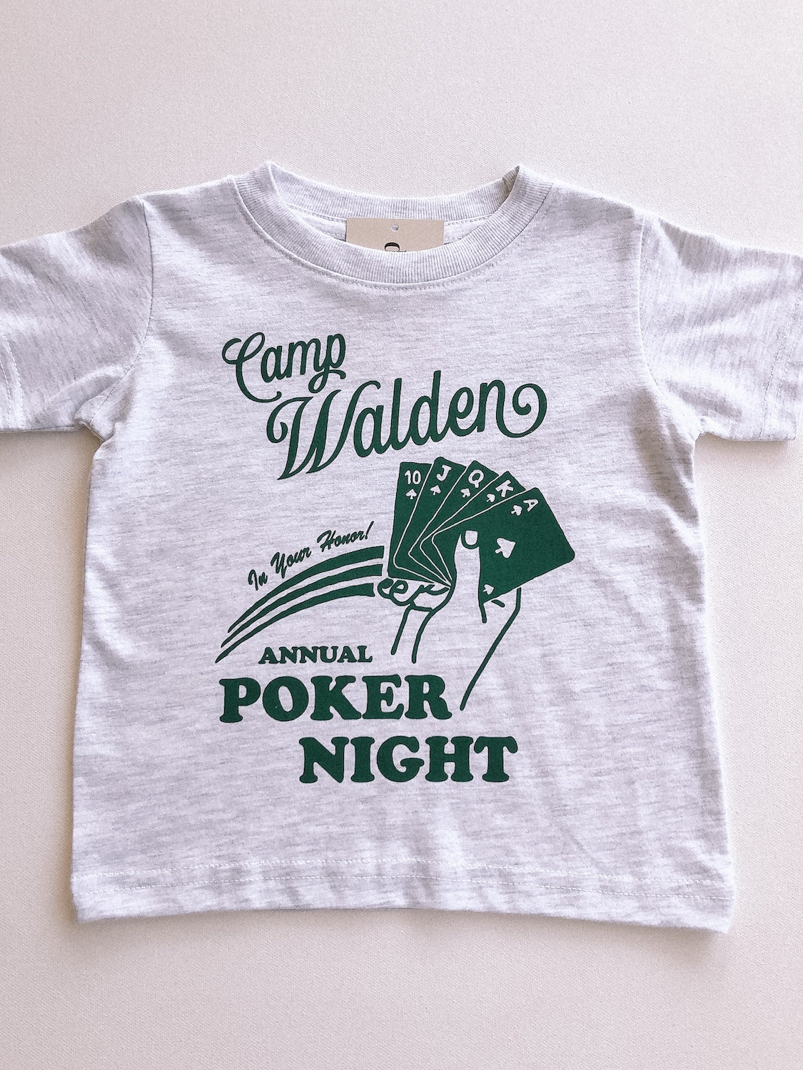 camp walden poker night tee
