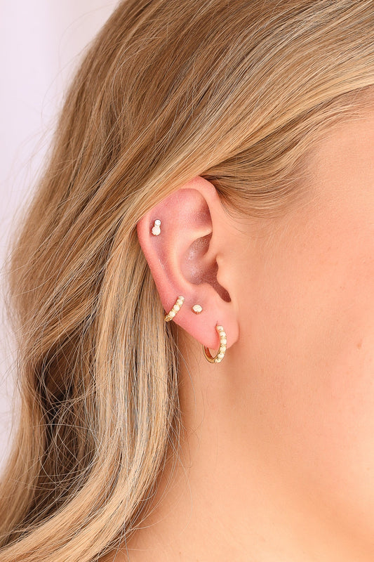 Evangeline Flat Back Stud