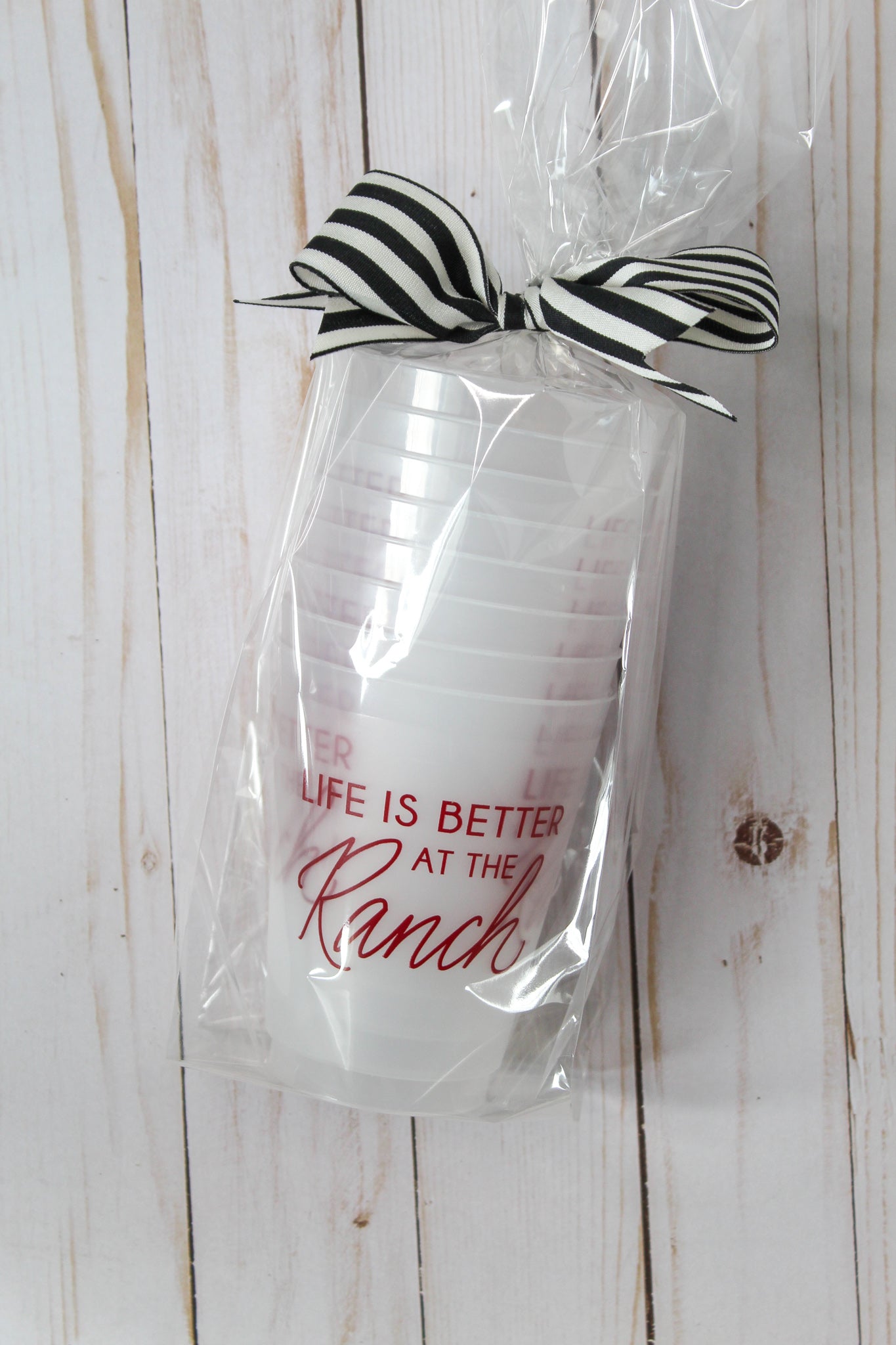 Life Is Better At The Ranch Party Cup