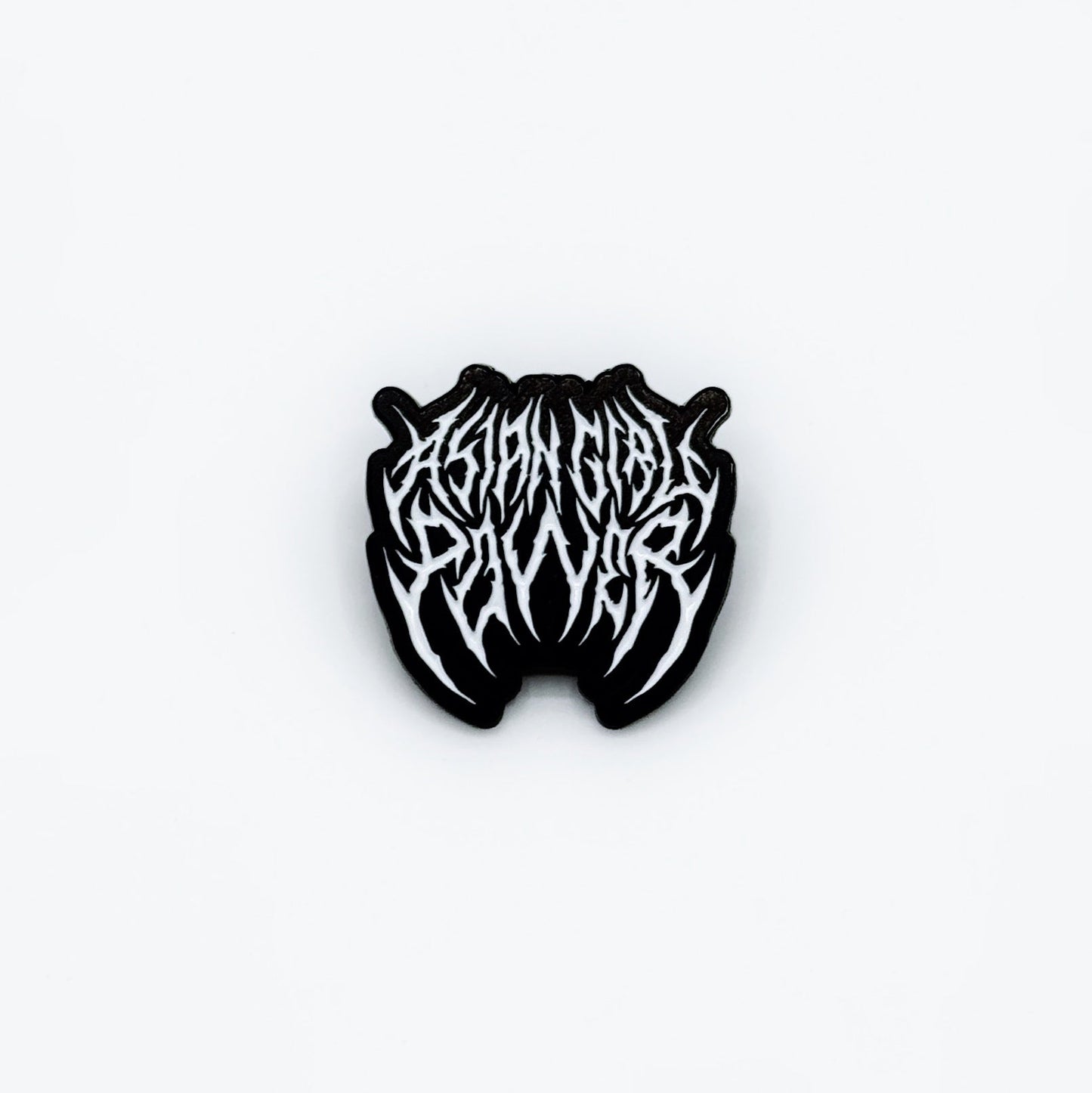 Asian Girl Power Pin