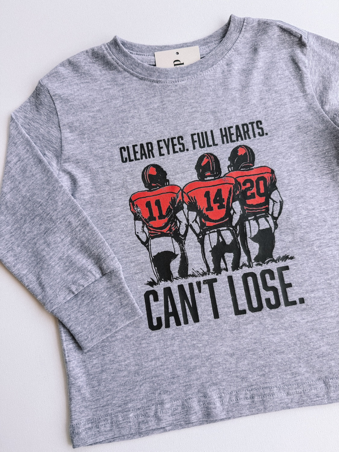 clear eyes full hearts long sleeve tee