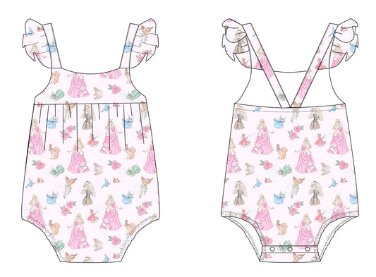 Rose - Bubble Romper