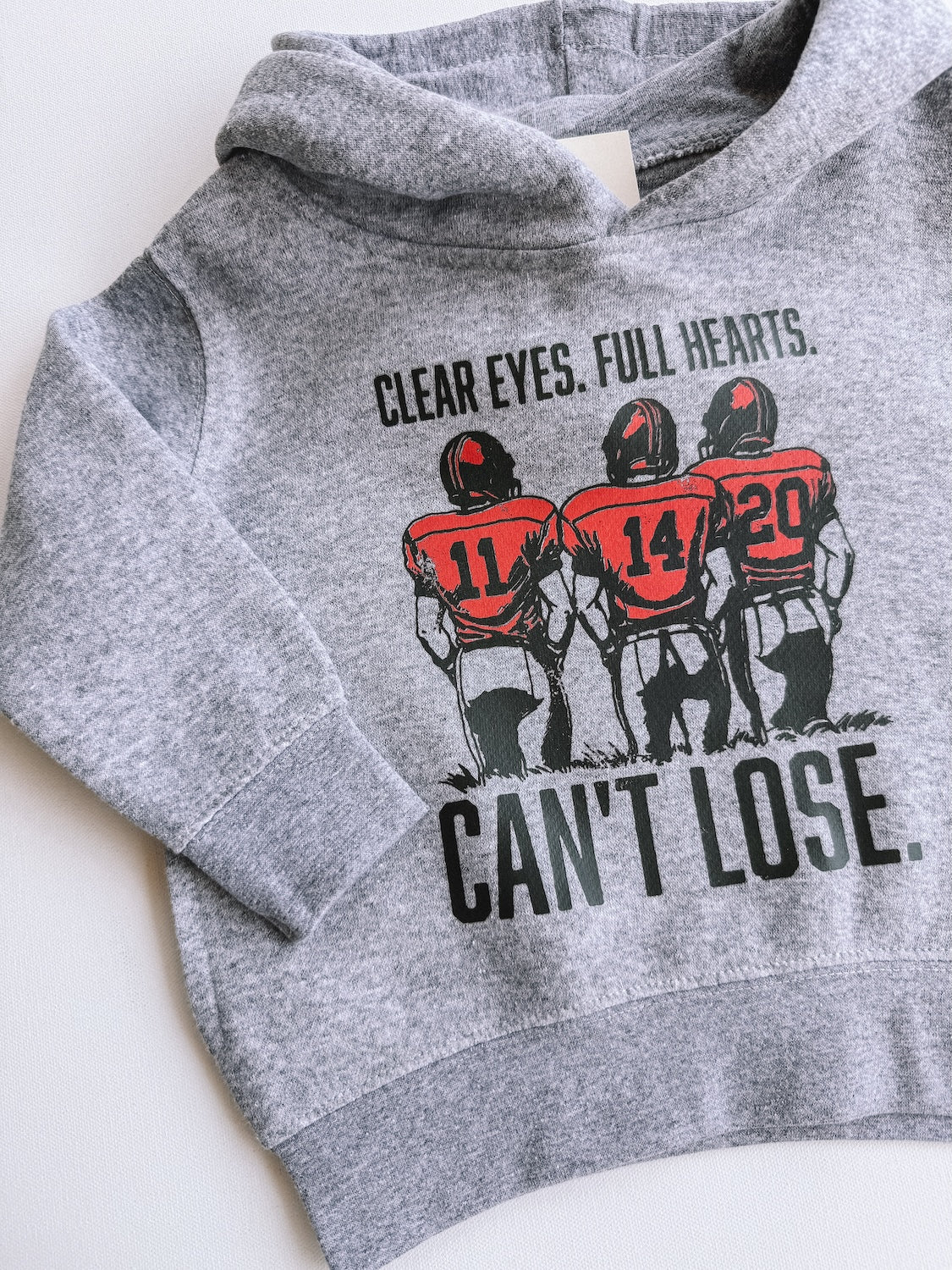 clear eyes full hearts hoodie