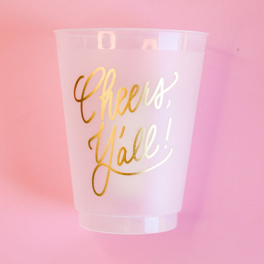 Cheers Y'all! Party Cups