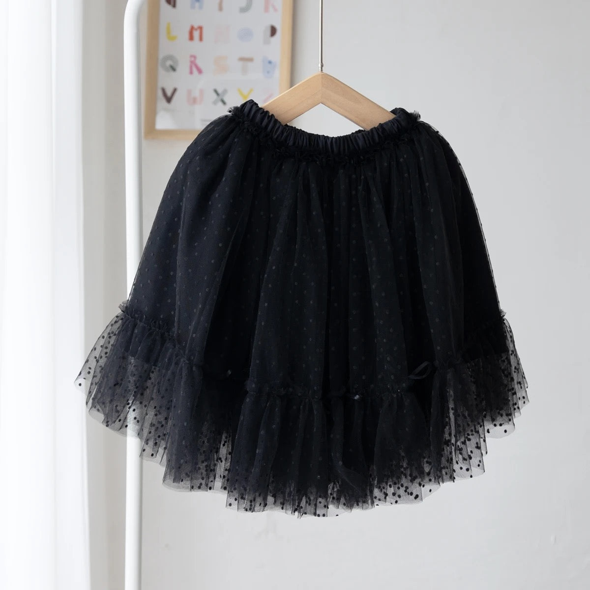 Cozy Countdown Swiss Dot Tutu