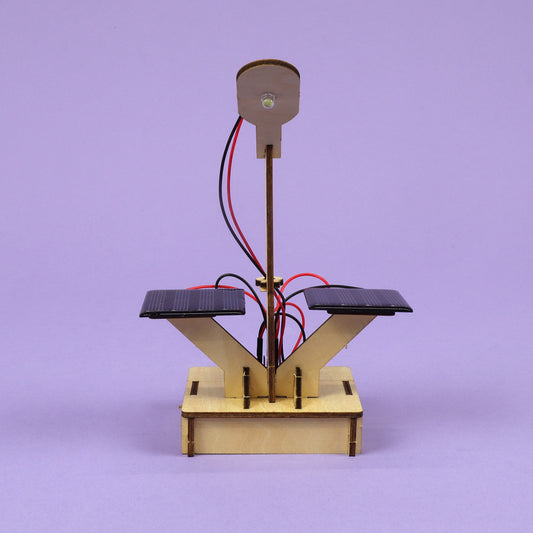 Smart Light Sensitive Solar Lamp DIY Kit, Educational STEM Toy