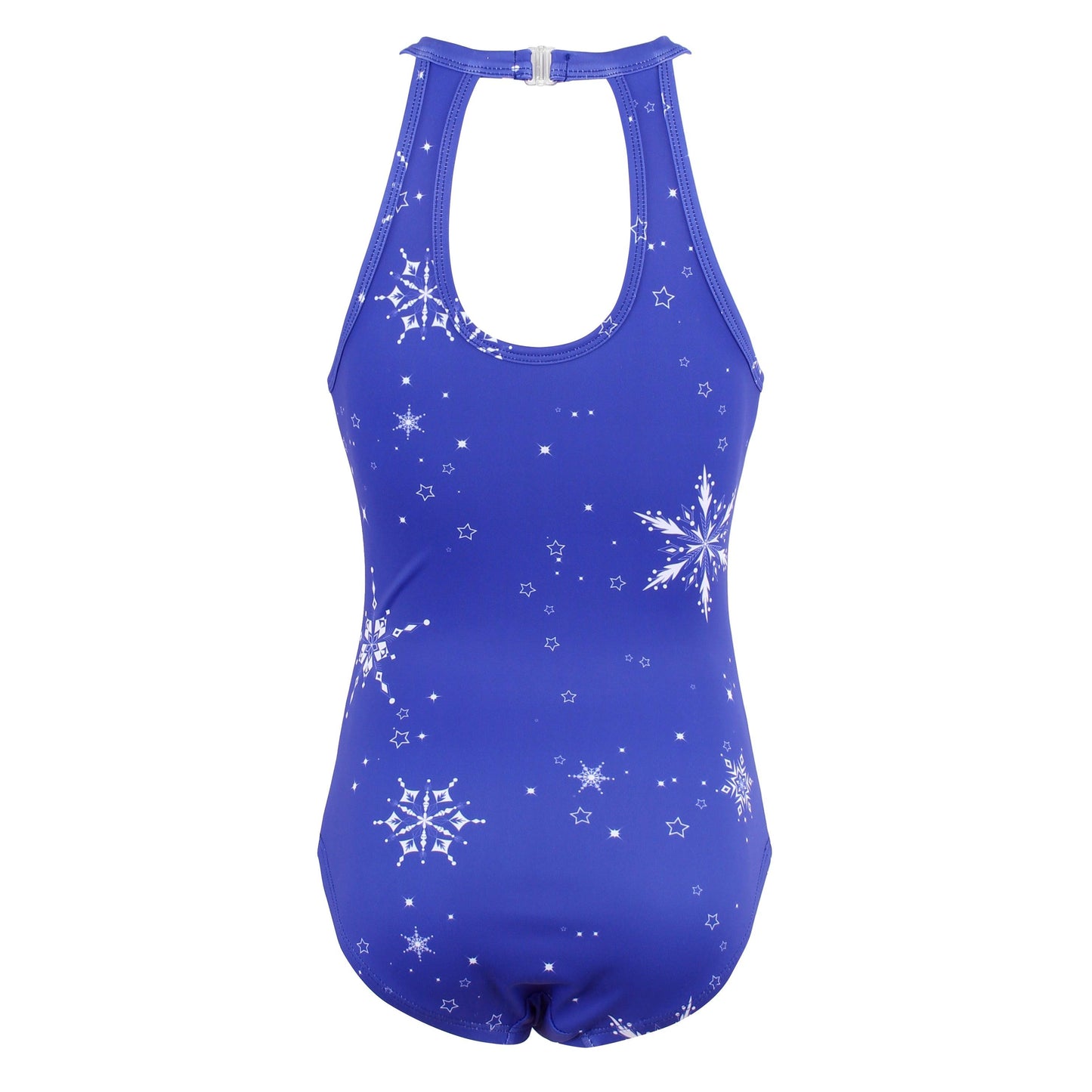 Frosted Snowflake Christmas Gymnastics Leotard Outfit Set