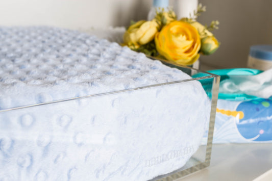 LELLOBABYโข - 8mm Thick Deluxe Edition Acrylic Diaper Changing Tray PLUS+
