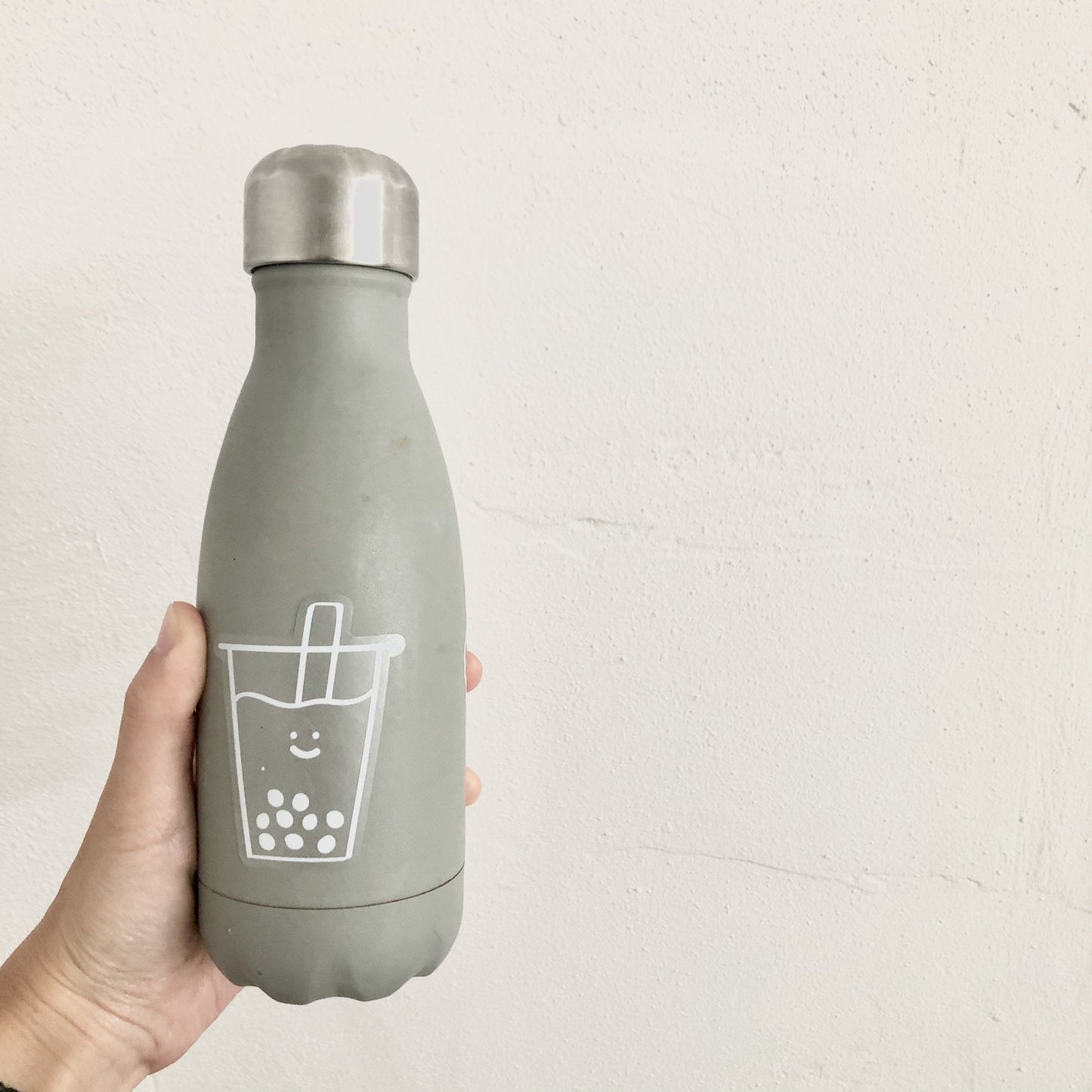 Boba Clear Vinyl Sticker