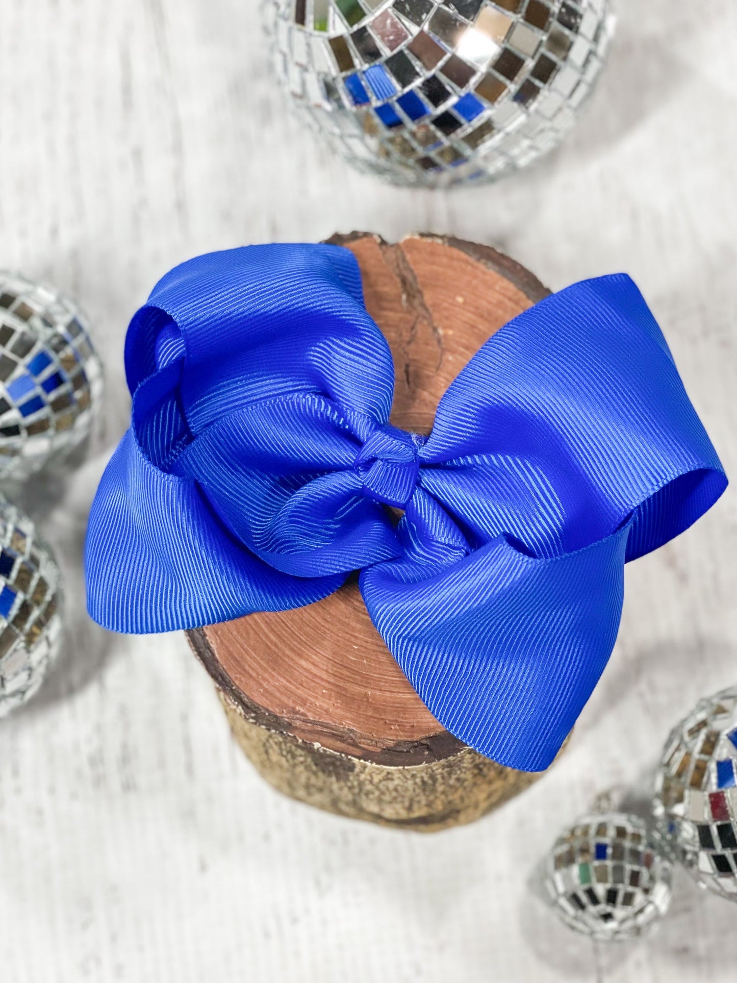 Classic Grosgrain Hair Bow - French Clip - 4.5"