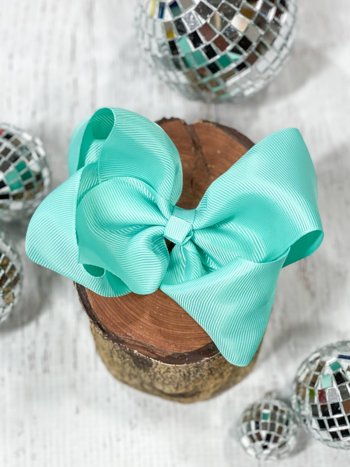 Classic Grosgrain Hair Bow - French Clip - 4.5"