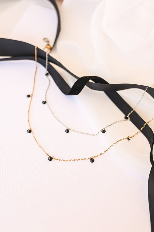 Madison Necklace in Black