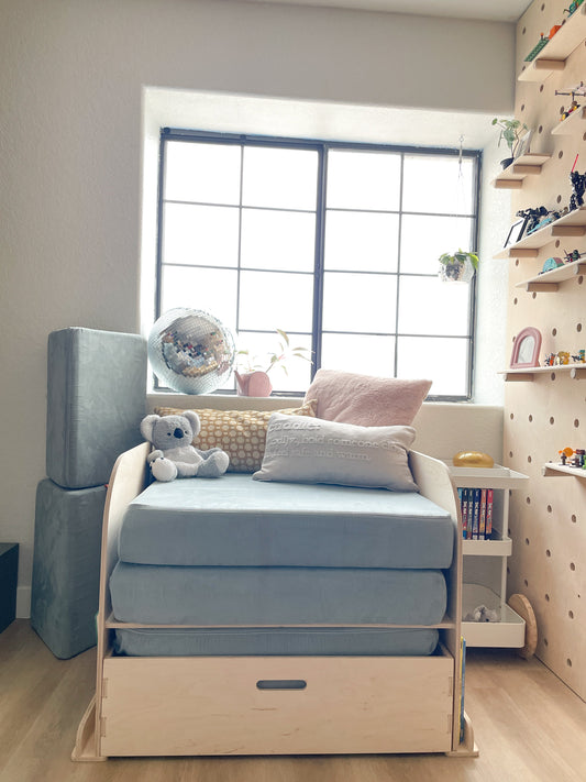 NICOLE- Play Cushion Daybed with Storage