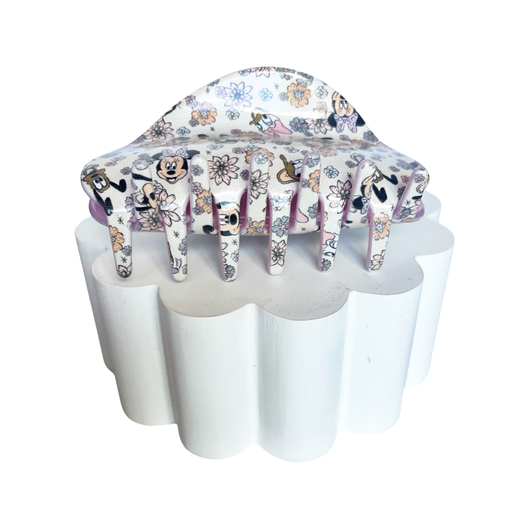 Fab 5 Floral Claw Clip