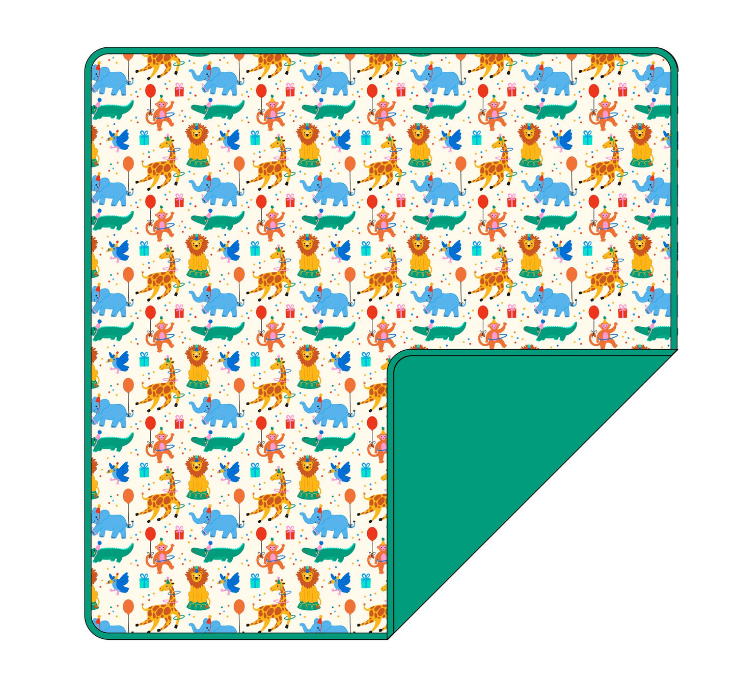 Party Animals Blanket