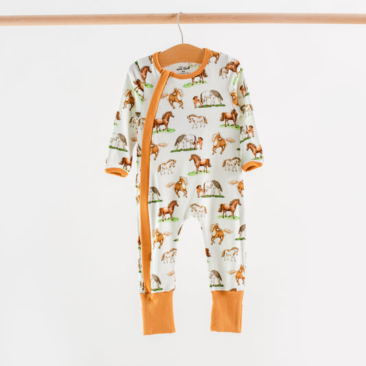 Saddle up Organic Cotton Kids Pajamas