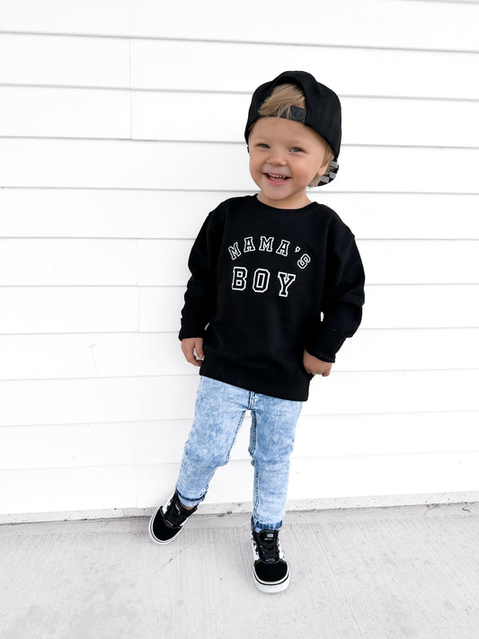 Mama's Boy Varsity Sweatshirt