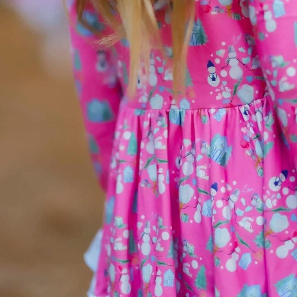 Pretty Snowman Twirl Set