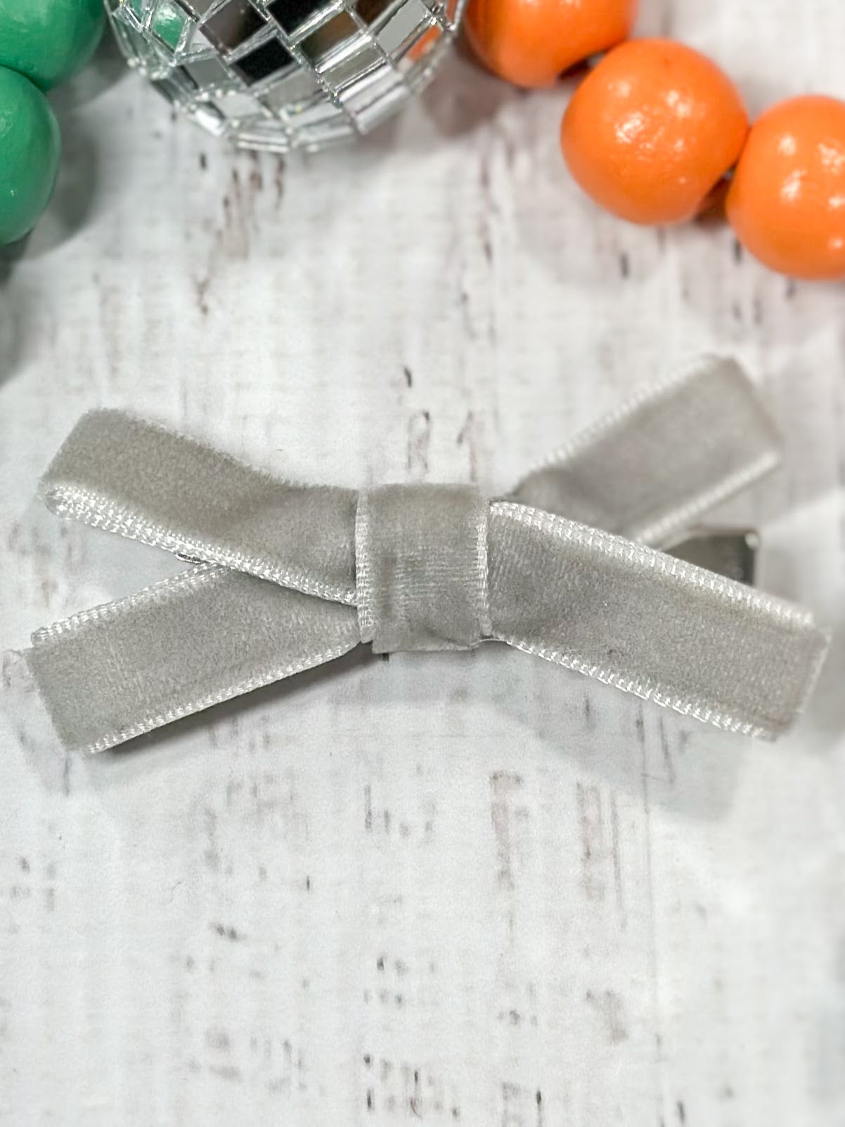 Velvet Bow Clippies