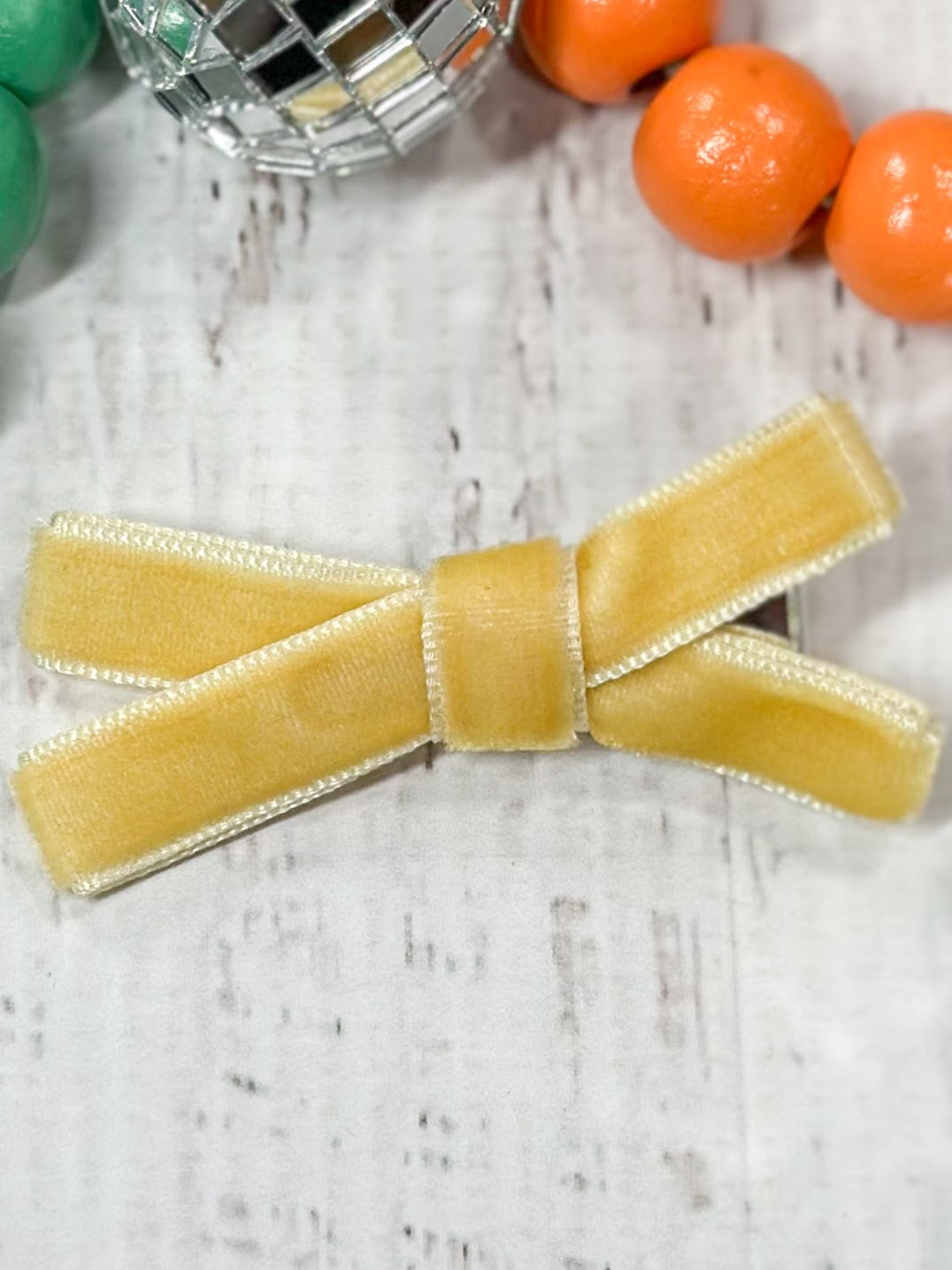 Velvet Bow Clippies