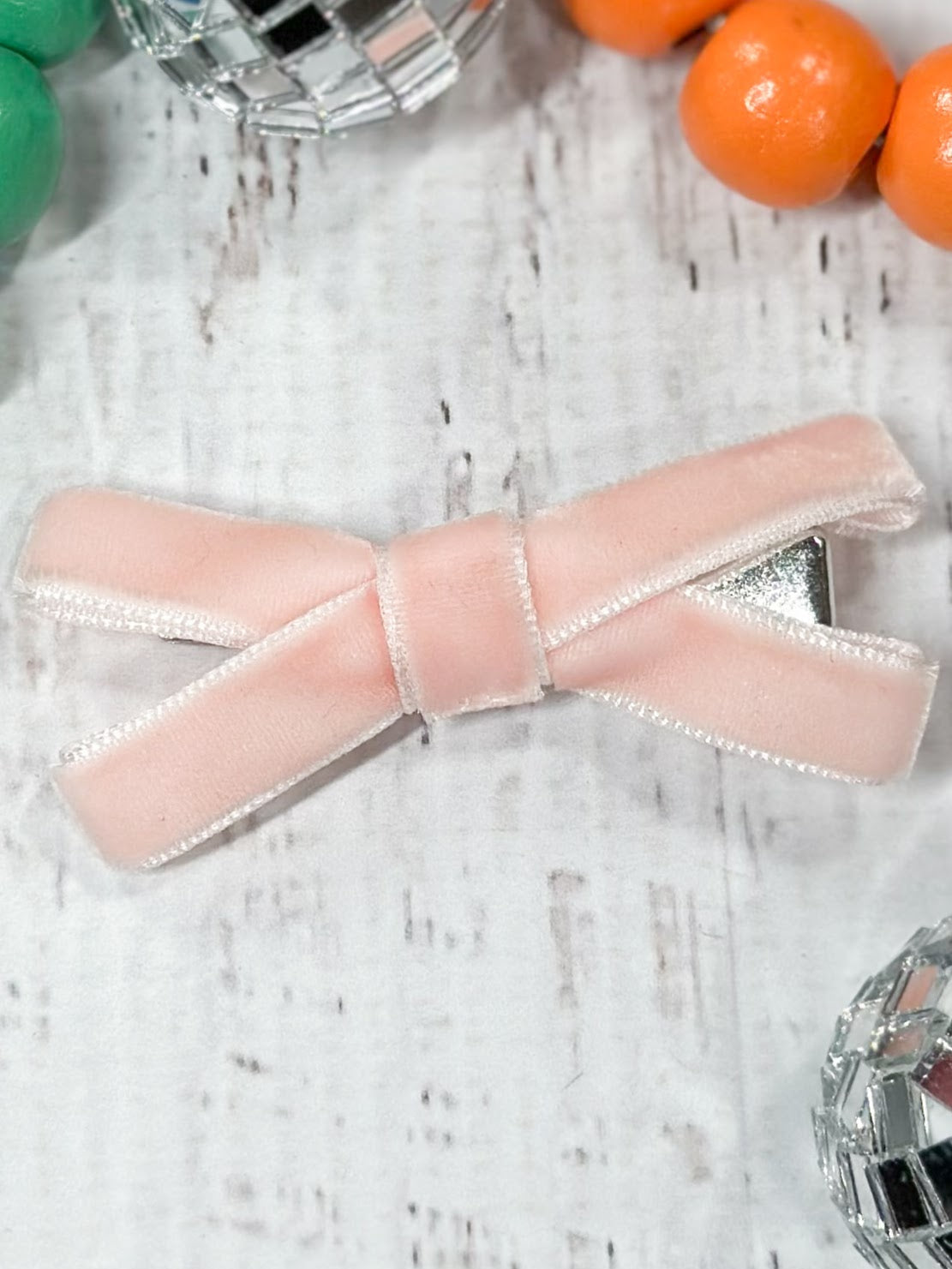 Velvet Bow Clippies