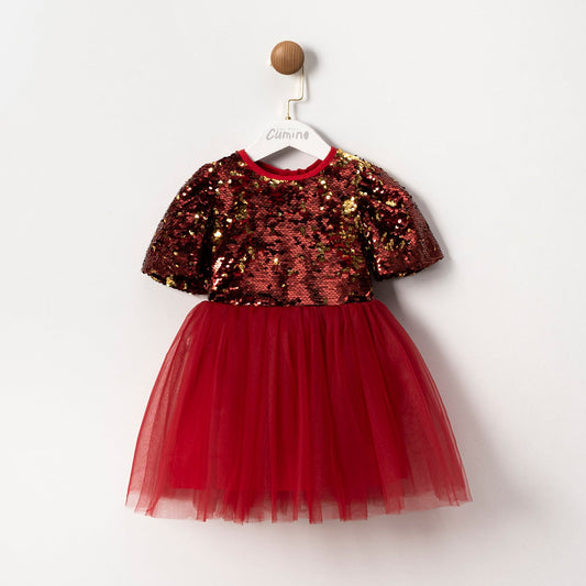 Scarlett Sequin Tulle Dress