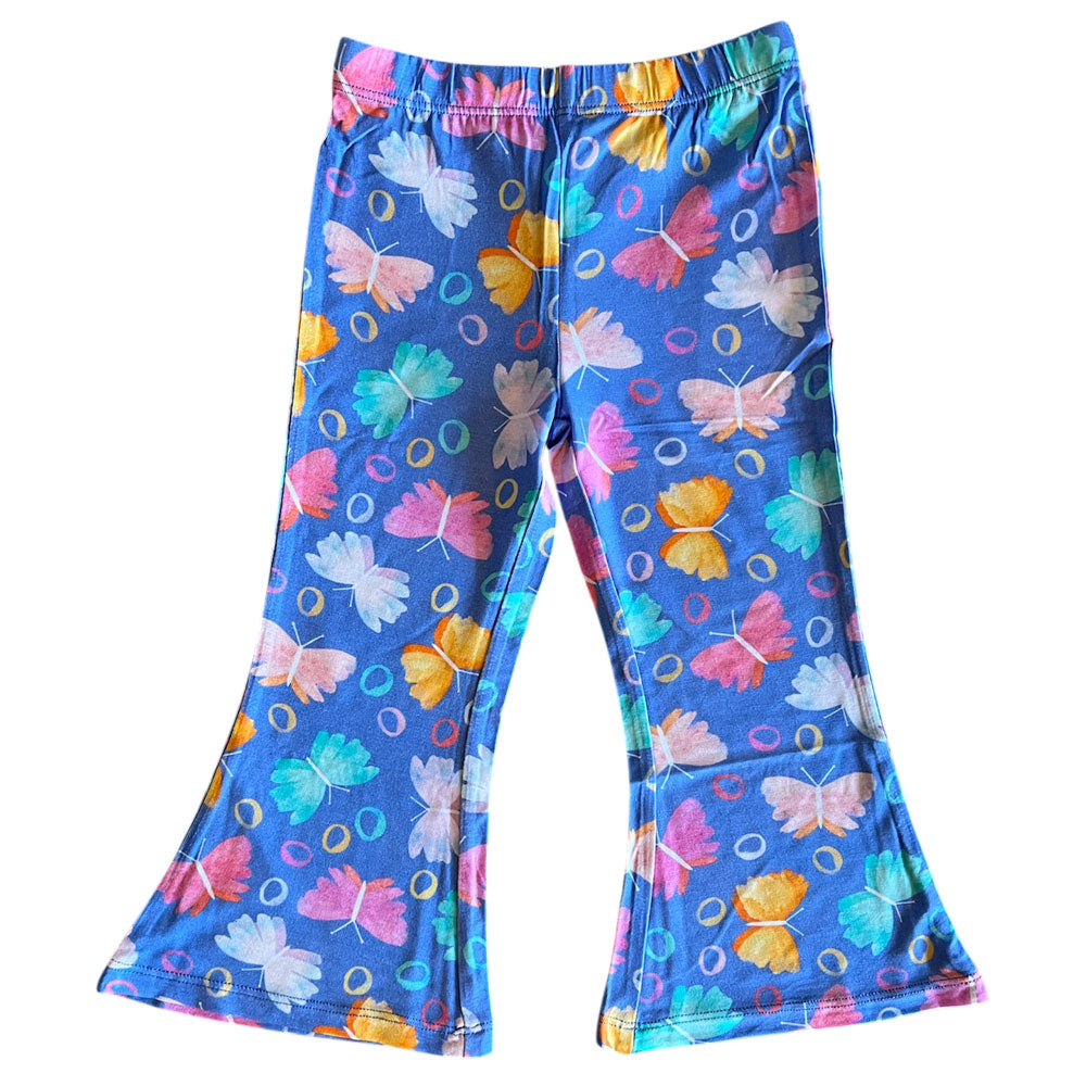 Korrie Butterflies Bamboo Flared Leggings