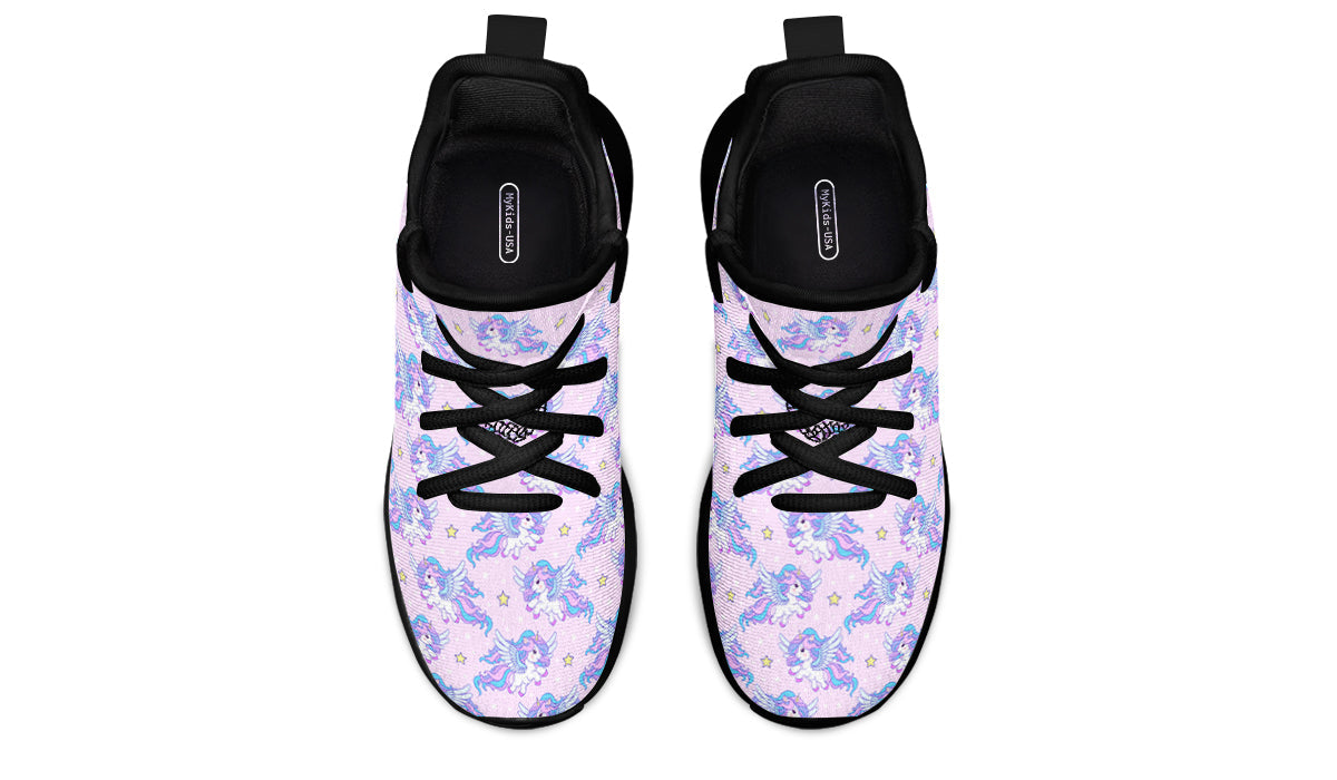 Kids Shoes Sneakers Flying Unicorn