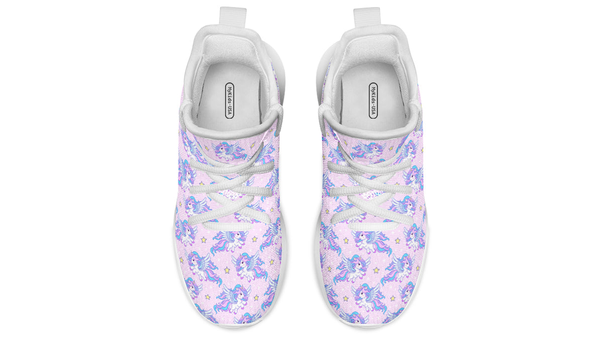 Kids Shoes Sneakers Flying Unicorn