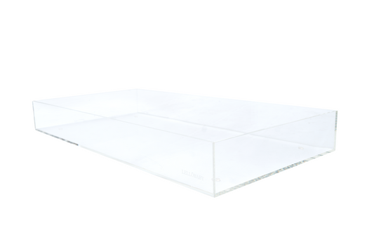 LELLOBABYâ„¢ - 6mm Thick Premier Edition Acrylic Diaper Changing Tray