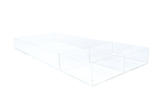 LELLOBABYâ„¢ - 6mm Thick Premier Edition Acrylic Diaper Changing Tray PLUS+