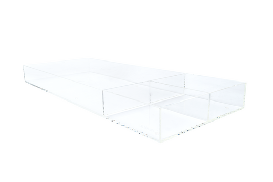 LELLOBABYâ„¢ - 8mm Thick Deluxe Edition Acrylic Diaper Changing Tray PLUS+