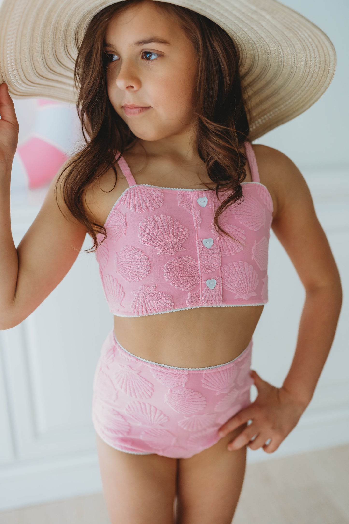 Pink Terry Bikini