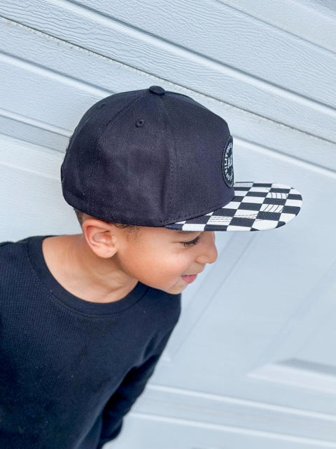 AK checker SnapBack—PRE ORDER SHIPS 3/5