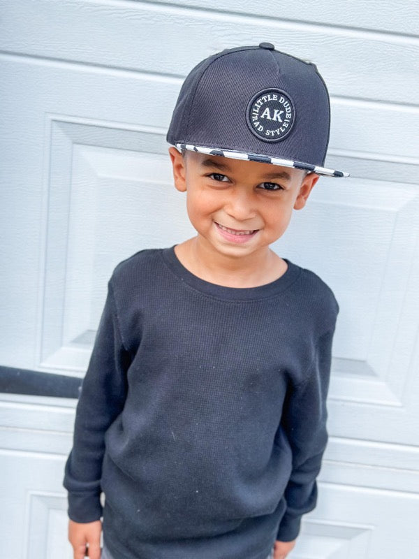 AK checker SnapBack—PRE ORDER SHIPS 3/5
