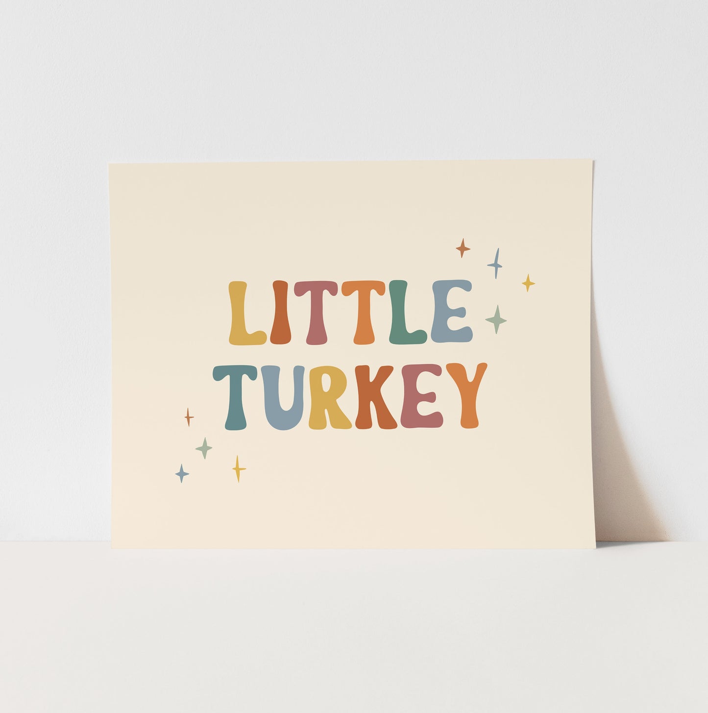 Little Turkey Art Print