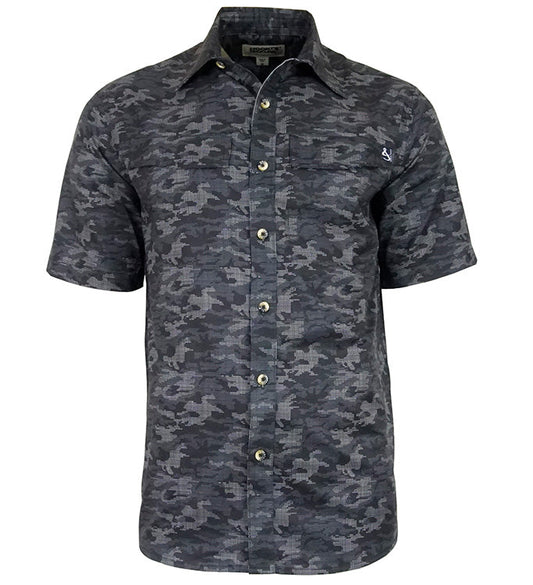 Men's Dot Camo UV Vented Fishing Shirt