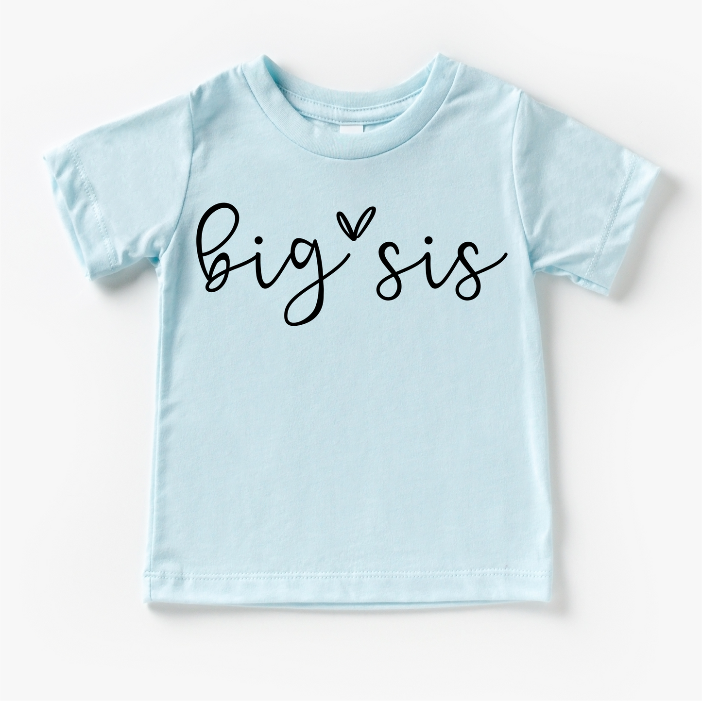 Big Sis Sister Siblings Family Shirt - Sister Tee
