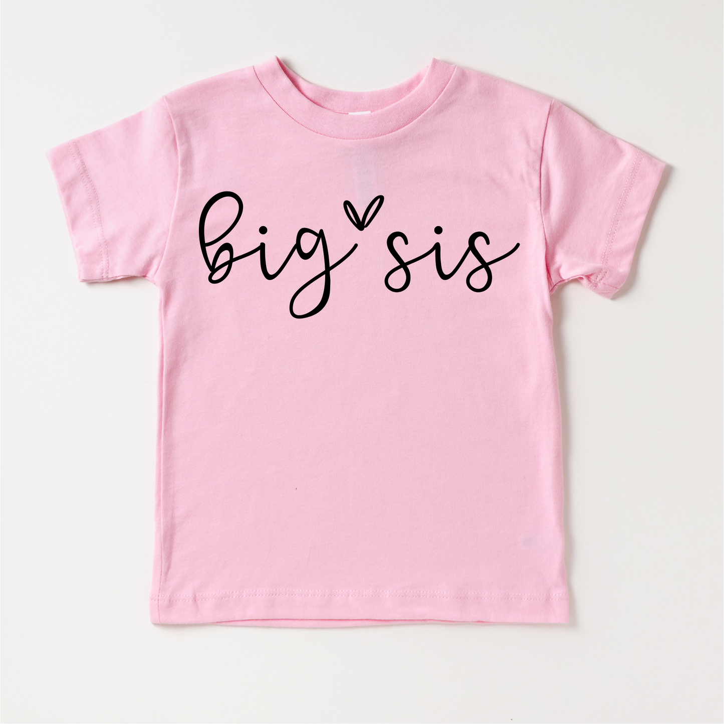 Big Sis Sister Siblings Family Shirt - Sister Tee
