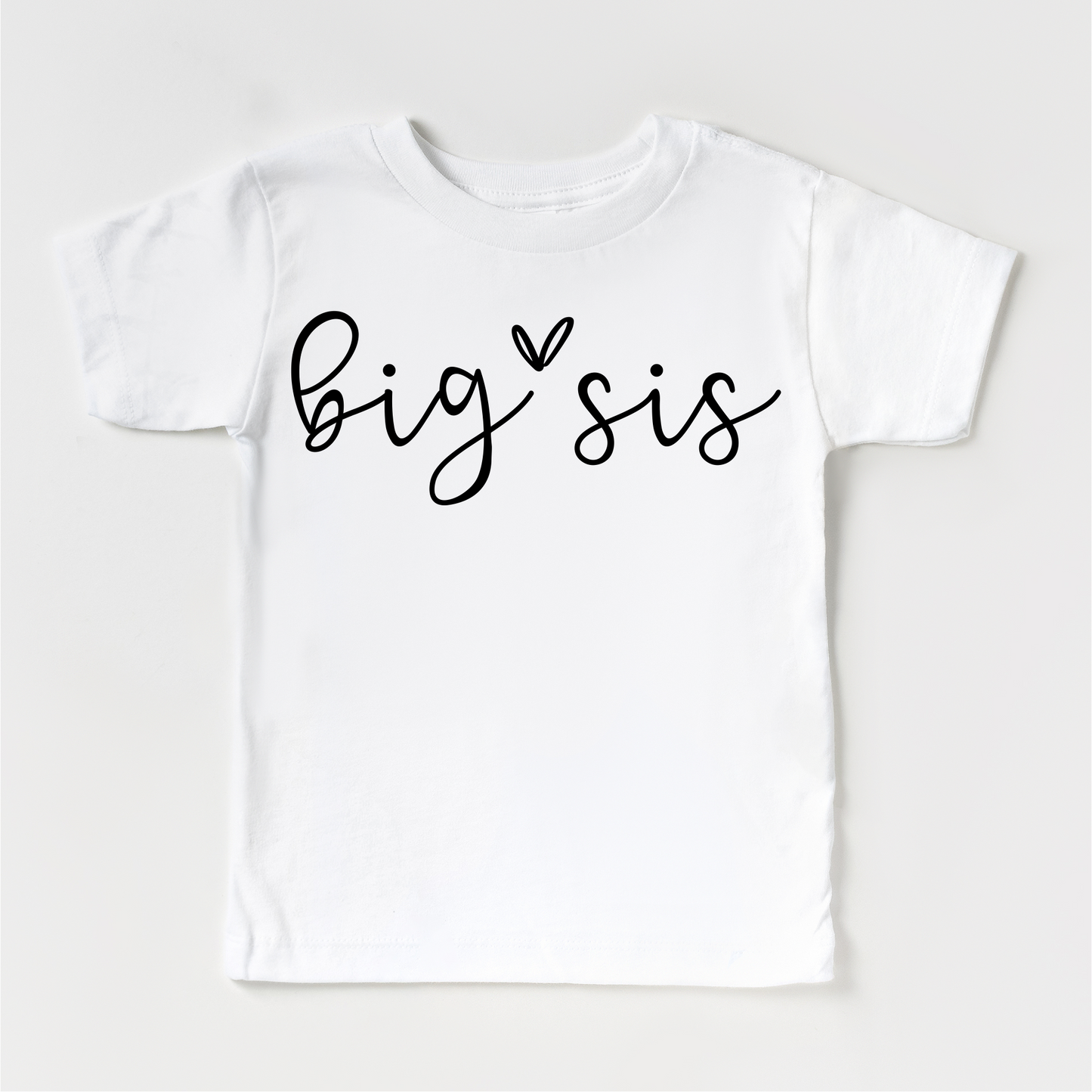 Big Sis Sister Siblings Family Shirt - Sister Tee