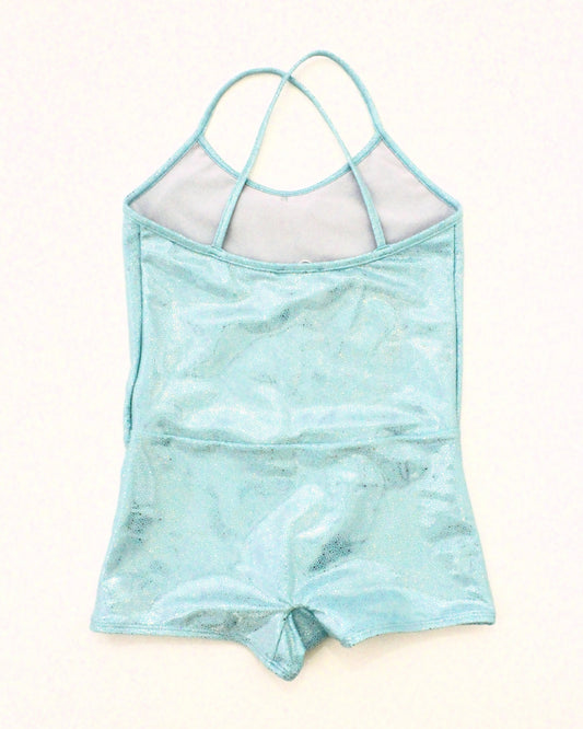 MATILDE AQUA GLITTER ONE PIECE