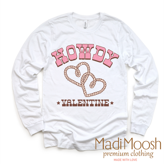 Howdy Valentine Valentine's Day Shirt - Western Valentine Tee