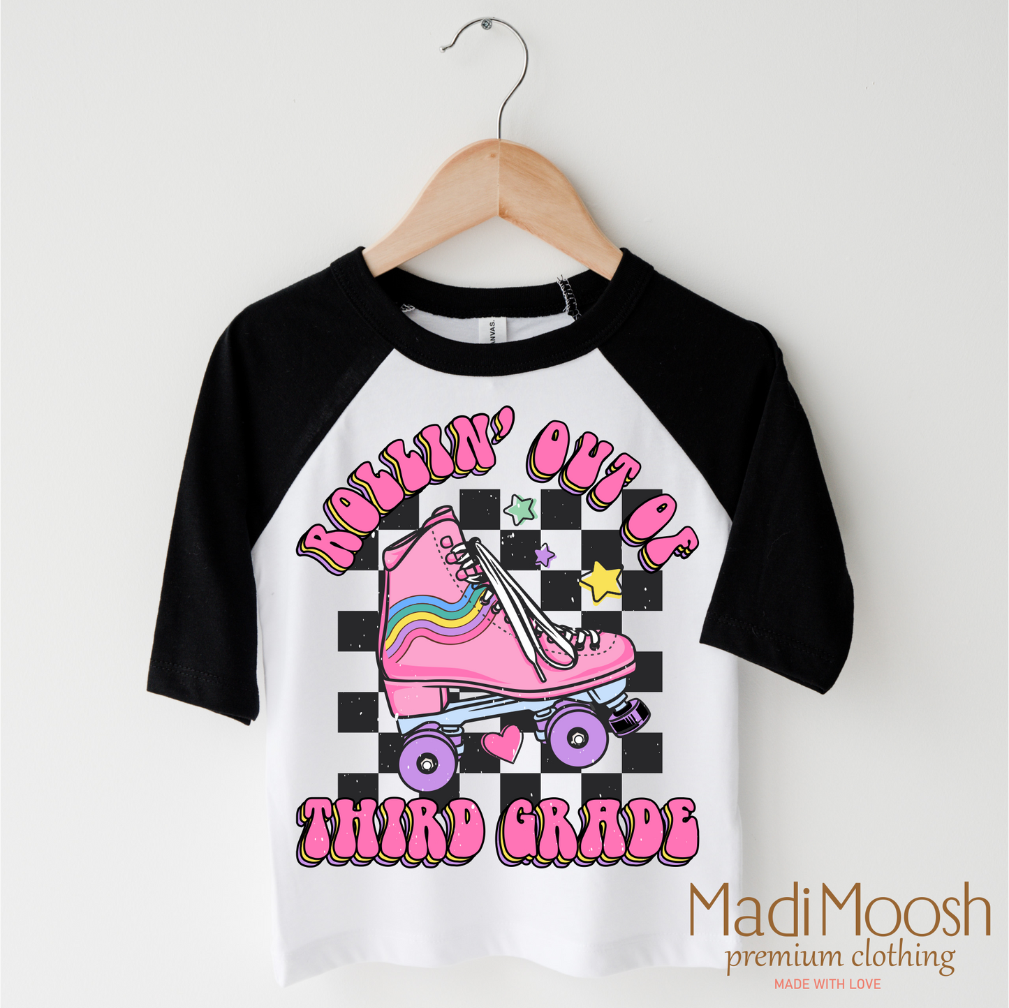 Rollin' Out Of 3rd Grade Last Day Of School Shirt - School Shirt