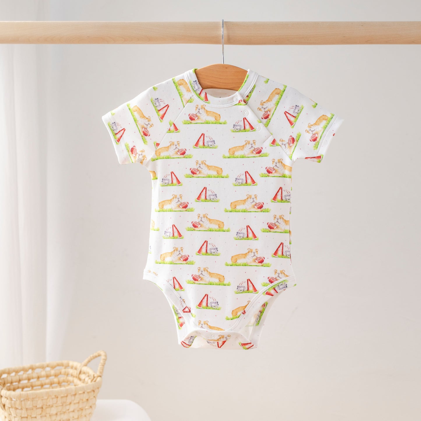 Mascot Mania in Mississippi Organic Cotton Onesie