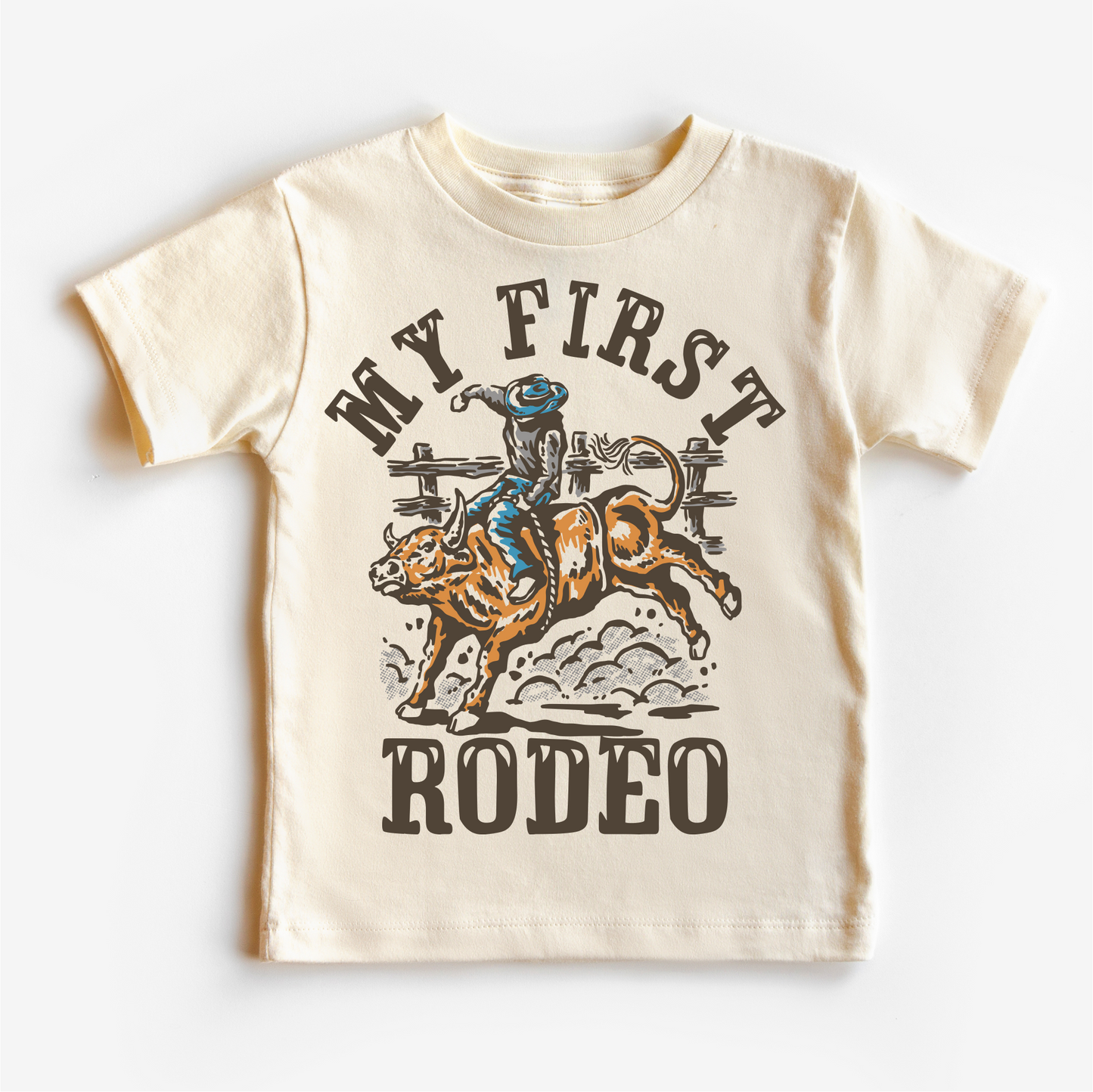 My First Rodeo Birthday Shirt - Kids Western Shirt
