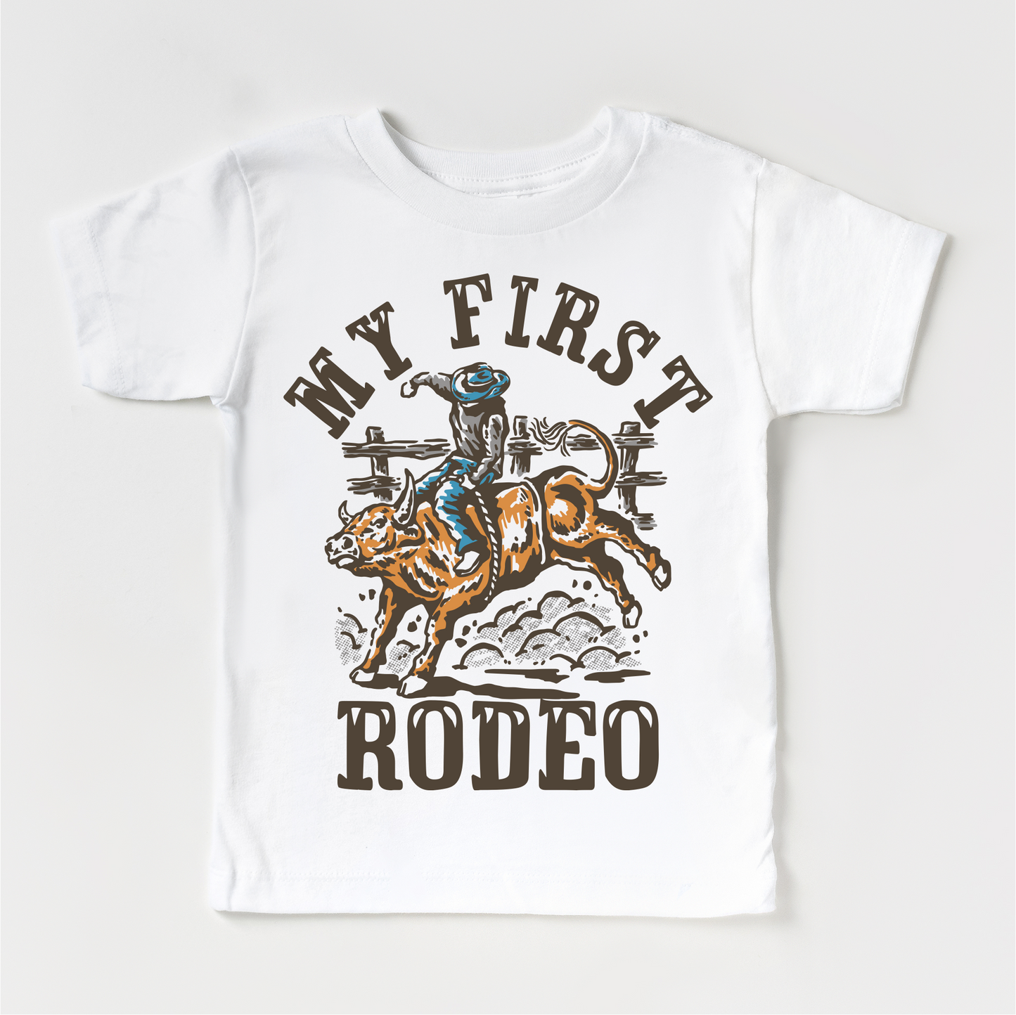 My First Rodeo Birthday Shirt - Kids Western Shirt
