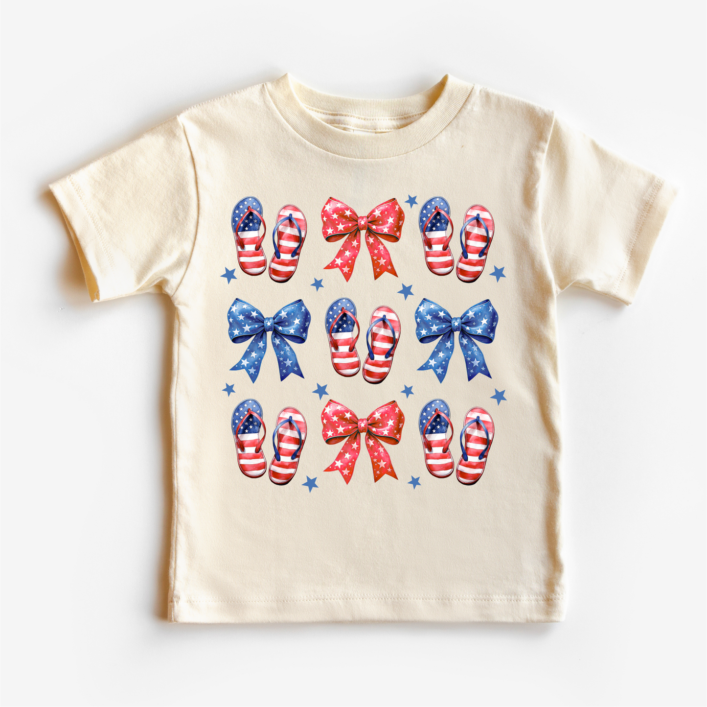 Flip Flops And Bows 4th Of July Shirt - Independence Day Tee