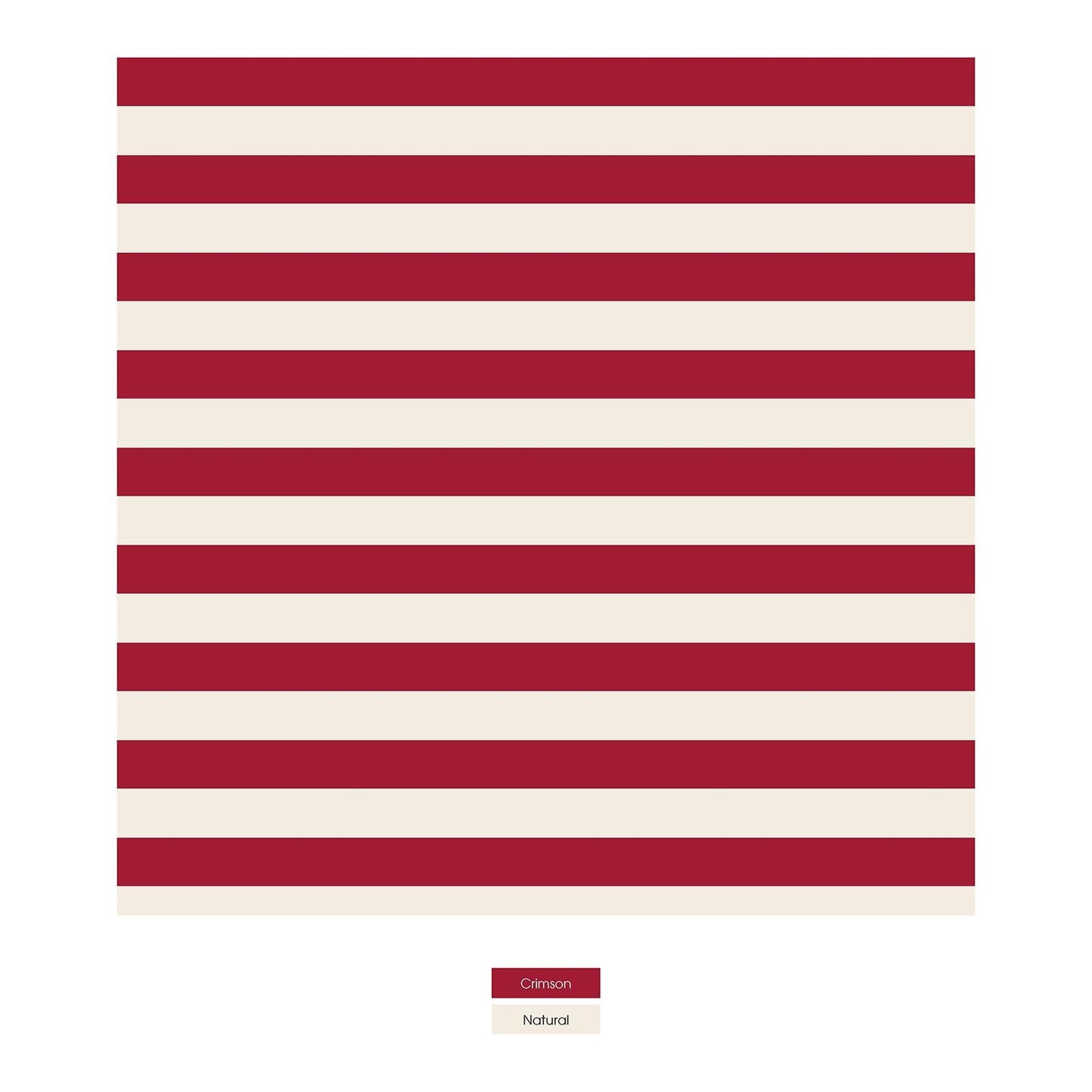 Print Dog Bandana in Classic Candy Cane Stripe